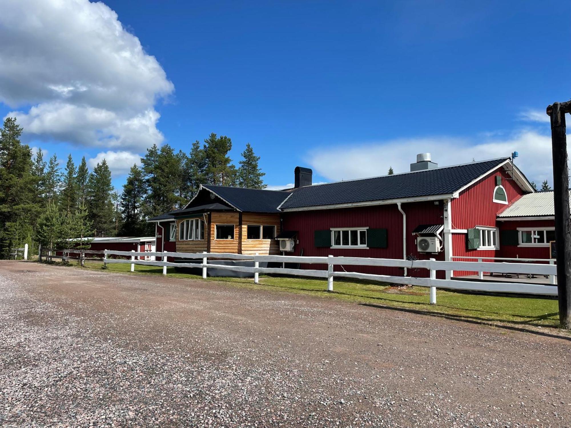 Skogen-Lodge Koskullskulle Eksteriør bilde