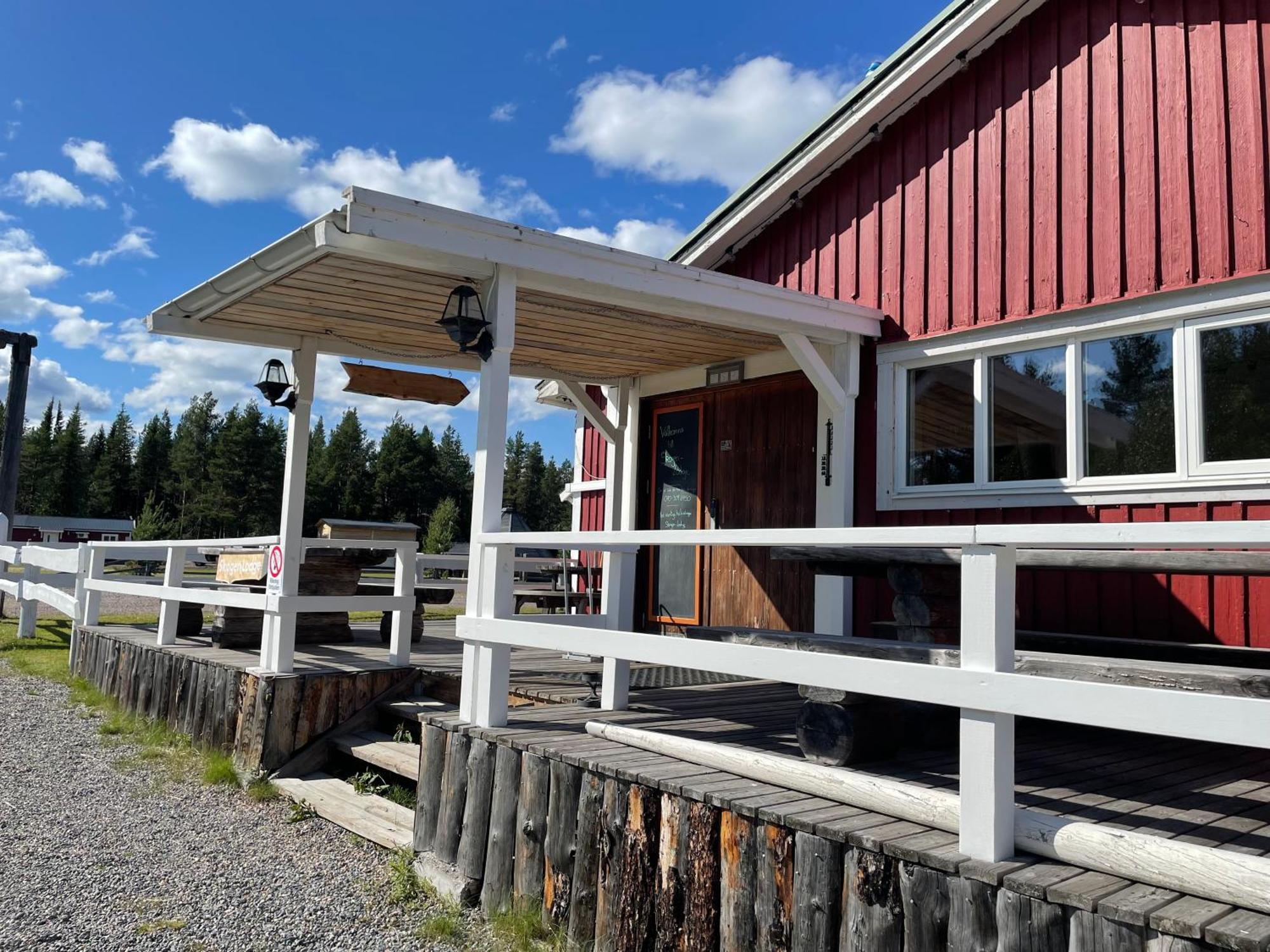 Skogen-Lodge Koskullskulle Eksteriør bilde